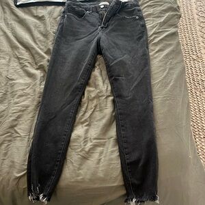 Good American jeans style GLC419T blackk 083 size 6/28